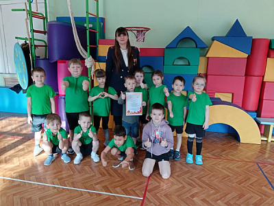 Спортивное мероприятие «Пожарная безопасность» прошло в детском саду «Ручеек» города Шелехова
