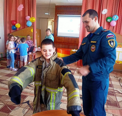 Неделя пожарной безопасности в детском саду №16 г. Черемхово