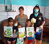Сотрудники ВДПО лично поздравили многодетные семьи Тулуна с Днем семьи!