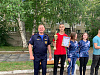 Команда из Тайшета стала лучшей на этапе "Пожарной эстафеты" Областных соревнований "Школа безопасности"